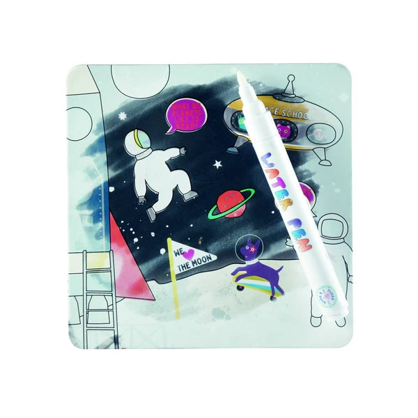 水ぬり絵 SPACE