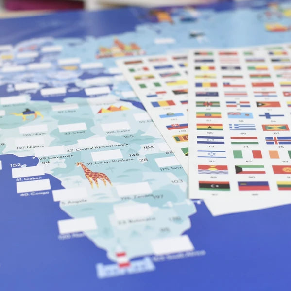 ステッカーポスター FLAGS
