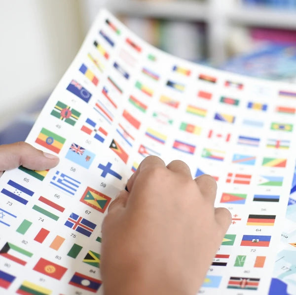ステッカーポスター FLAGS