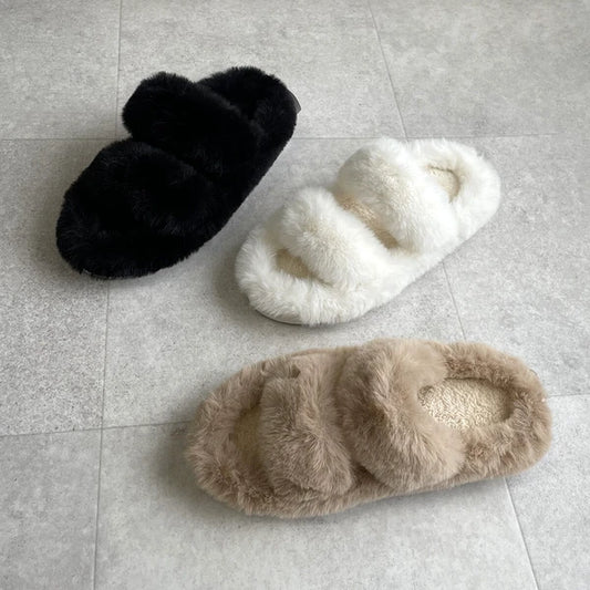 エコファー ブラック　　　　　　　　　　　　　ルームシューズ